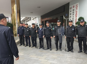 耒阳市人民医院开展反恐防暴模拟演练